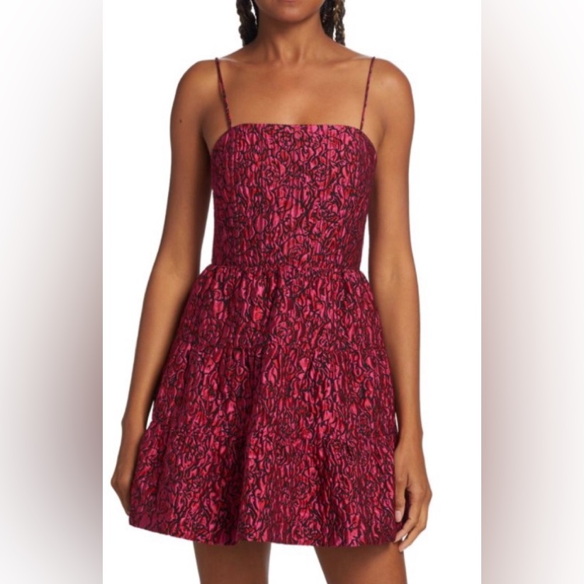 Alice + Olivia Jamila Fit-&-Flare Dress Size 2 Preowned